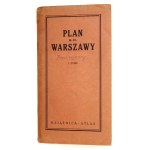 Plan Warszawy z późnych lat 30. XX w.