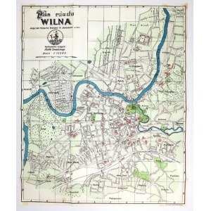 Plan Wilna z 1921 r.