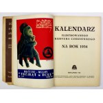 KALENDARZ Ilustrowanego Kuryera Codziennego na rok 1934. Rocznik 7. Kraków. Ilustr. Kuryer Codzienny. 4, s. XII,...