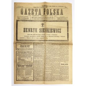 GAZETA Polska. R. 2, nr 309 (376): 9 (22) XI 1916.