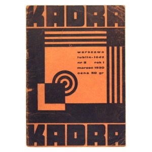 KADRA. R.1, nr 2: III 1930.