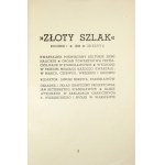 ZŁOTY Szlak. R. 1, zesz. 2: 1938.