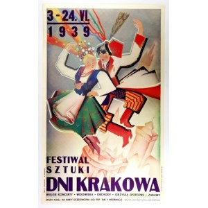 STRYCHALSKI Zygmunt, WASILEWSKI Antoni - Festiwal Sztuki. Dni Krakowa. Wielkie koncerty, widowiska,...