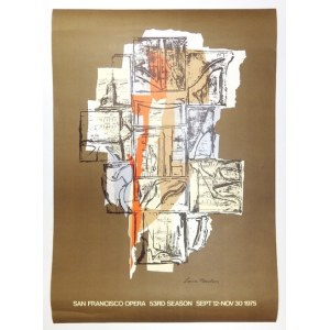 NEVELSON Louise - San Franciso Opera, 33rd Season, Sept 12-Nov 30 1975. 1975.