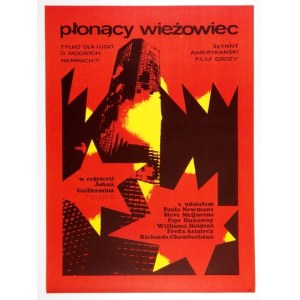 KRAJEWSKI Andrzej - Płonący wieżowiec. [1976].