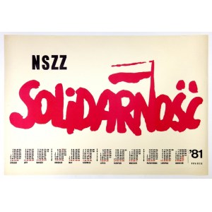 JANISZEWSKI Jerzy - NSZZ Solidarność, &#39;81 Gdańsk.