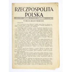 RZECZPOSPOLITA Polska. R. 3, nr 18 (69): 1 XI 1943.