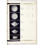 [KATALOG]. MINEX, National Enterprise [...]. Chinaware / Articles en porcelain / Porzellan. Warszawa [1953]...