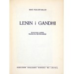 FUELOEP-MILLER René - Lenin i Gandhi. Autoryzowany przekład Kazimierza Rychłowskiego. Lwów 1929. Księg. Nowości. 8,...