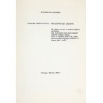 JAWORSKI Stanisław - Związek Jaszczurczy - Narodowe Siły Zbrojne. Chicago, III 1982. Wyd. Pomost. 8, s. [2], 28, [2]. ...