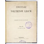 Inwentarz Voluminów Legum. Przedruk wydania XX. Pijarów. Cz. 1-2. 1860.