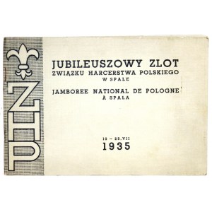 J. Ryś - Jubileuszowy Zlot ZHP w Spale. 1935. Z podpisami uczestniczek.