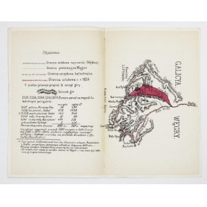 List poufny - spór terytorialny o otoczenie Morskiego Oka. ca 1892.