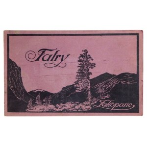 OPPENHEIM Józef - Tatry. Zakopane. Zakopane [nie przed 1924]. Nakł. Sekcji Narciarskiej Tow. Tatrz. 16d podł., s. [1]...