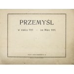 PRZEMYŚL w marcu 1915 - im März 1915. Lwów [1915]. Tęcza. Druk. W. A. Szyjkowskiego. 16d podł., k. [1], tabl....