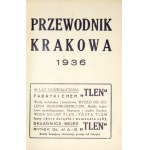 PRZEWODNIK Krakowa. Kraków 1936. Wyd. Krajowid. 16d, s. [64], plan rozkł. 1. brosz.