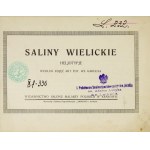 [WIELICZKA]. Saliny wielickie. Heljotypje według zdjęć art. fot. Wł[adysława] [Jana] Gargula. Kraków [ok.1930]....