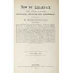 NOWINY Lekarskie. Poznań. R. 14: 1902. opr. psk.