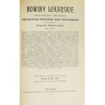 NOWINY Lekarskie. Poznań. R. 19: 1907. opr. psk.