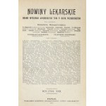 NOWINY Lekarskie. Poznań. R. 23: 1911. opr. psk. R. Jahody.