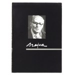 J. Szajna. 1999 exhibition catalog. artist's signature.