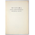 Ausstellung der Werke von Zofia Stryjeńska, Henryk Kuna. Warschau, XI 1930.