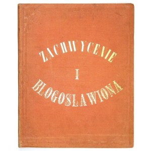 LENARTOWICZ T. - Zachwycenie i Błogosławiona. 1861. Z frontispisem Norwida.