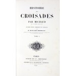 Geschichte der Kreuzzüge (franz.) in einem Einband von Wincenty Kisiel. 1849.