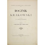 Krakauer Jahrbuch. 1900. mit einer Farblithographie von S. Wyspiański auf dem Titelbild.