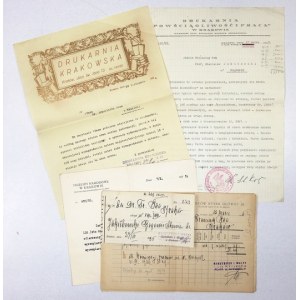 [JAKUBOWSKI Stanislaw, documents related to the publication of the album Gods of the Slavs in 1933].