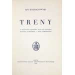 J. Kochanowski – Treny. 1930. Z ilustr. barwnymi Zofii Stryjeńskiej.