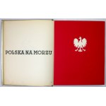 POLSKA na morzu. 1935. Egzemplarz z oryginalnymi miedziorytami Atelier Girs-Bars.