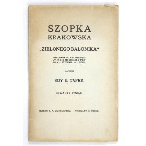 BOY-[ŻELEŃSKI Tadeusz], [NOSKOWSKI Witold] - Krakowski nativity scene of Green Balloon....
