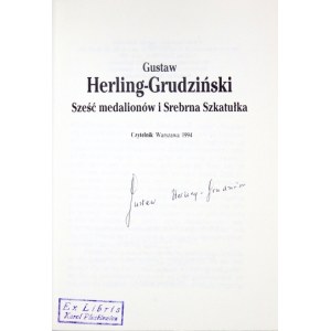G. HERLING-GRUDZIŃSKI - Six medallions. 1994. with author's signature.
