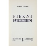 HŁASKO M. - Piękni dwudziestoletni. 1966. Pierwsze wydanie.