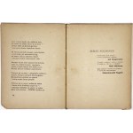 JAWORSKI K. A. - Die rot-weiße Geliebte. 1924. Umschlag Linolschnitt von Z. Waśniewski.