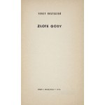 J. KRZYSZTOŃ- Złote gody. 1965. Dedykacja autora.