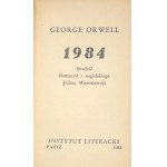 ORWELL G. - Rok 1984. 1953. Pierwsze polskie wydanie.