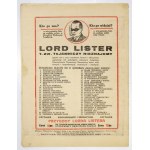 [POWIEŚCI zeszytowe 2]. LORD Lister. Tajemniczy nieznajomy. Nr 48-51, 53-54, 60, 63, 72, 76, 79 (łącznie 11 numerów)...