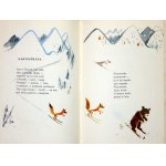 KIERST Jerzy - Two squirrels. A selection of poems. Illustrated by Jan Marcin Szancer. Warsaw 1962, Nasza Księgarnia. 8, s....