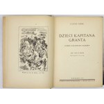 VERNE Juliusz - Dzieci kapitana Granta. Podróż fantastyczno-naukowa, Trzy tomy w jednym. Wyd. V. Warszawa 1947....