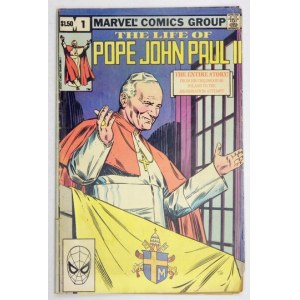 The LIFE of Pope John Paul II. New York 1982; Marvel Comics Group. 8, p. 64. brochure.
