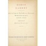 BIELICKI Marian - Serce narodu. Eine Anthologie der polnischen Revolutionsdichtung 1879-1954. zusammengestellt. ... Warschau 1954. herausgegeben von MON....