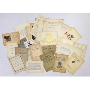 [BIBLIOFILSKIE drobiazgi 2]. Zbiór 37 drobnych druków z lat 1924-1938.