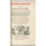 [Toronto TUMULT]. Zwei seltene Werke über die Ereignisse von Toruń im Jahr 1724.