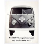 [VOLKSWAGEN]. Zwei Werbespots für Volkswagen Autos (Gurke und Buckel) aus dem Jahr 1964.