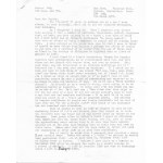 [CONRAD John A.]. Three typewritten letters by John Alexander Conrad, son of Joseph,...