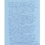 [TARNAWSKI Wit]. A collection of 13 handwritten letters and 2 postcards by Wit Tarnawski from 1971-...