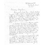 [TARNAWSKI Wit]. A collection of 13 handwritten letters and 2 postcards by Wit Tarnawski from 1971-...
