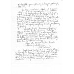 [TARNAWSKI Wit]. A collection of 13 handwritten letters and 2 postcards by Wit Tarnawski from 1971-...